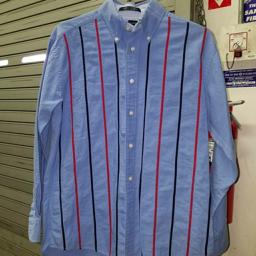 Tommy Hilfiger long-sleeve button-up